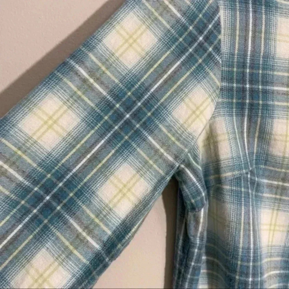 Pendleton Plaid Flannel Tunic Small - image 3